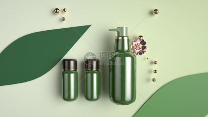 護(hù)膚品展示樣機(jī)圖片素材 C4D格式與VRF高清圖片免費(fèi)下載